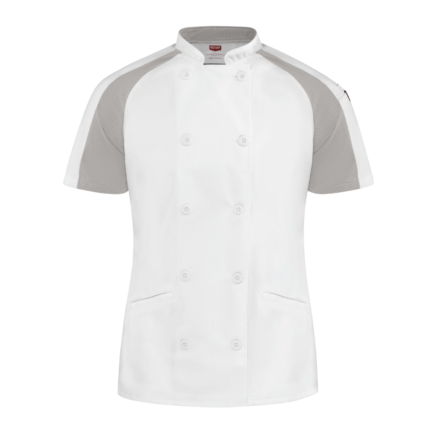 Red Kap Women's Airflow Raglan Chef Coat with OilBlok