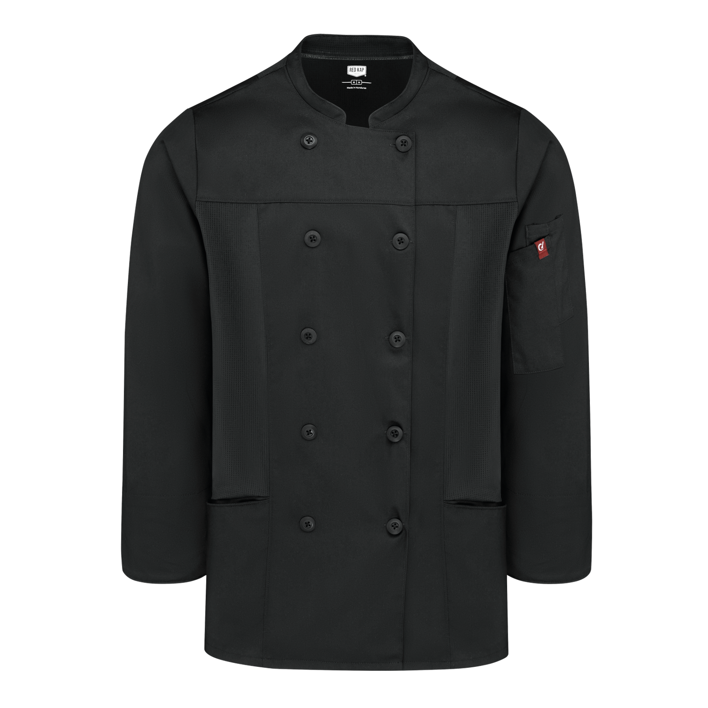 Red Kap Women's Deluxe Airflow Chef Coat