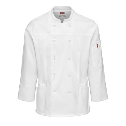 Red Kap Women's Deluxe Airflow Chef Coat