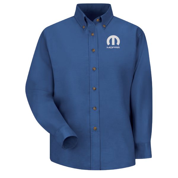 Mopar Women's Long Sleeve Poplin Dress Shirt