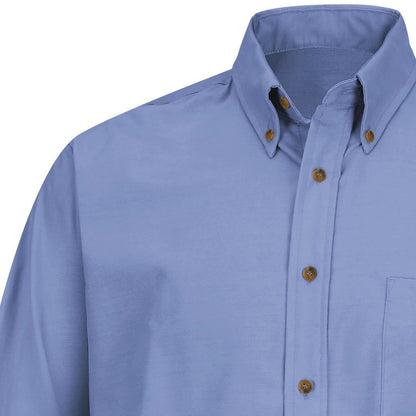 Volkswagen® Men's Long Sleeve Poplin Dress Shirt - Left Chest VW