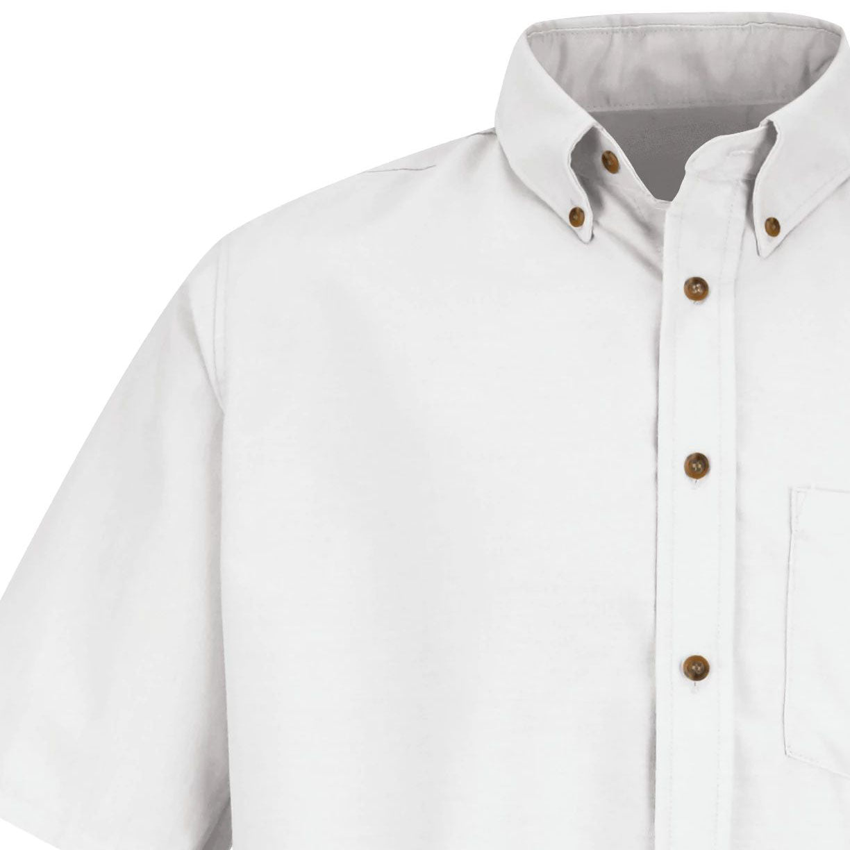 Volkswagen® Mens Short Sleeve Poplin Dress Shirt - 	Left Chest: Royal VW