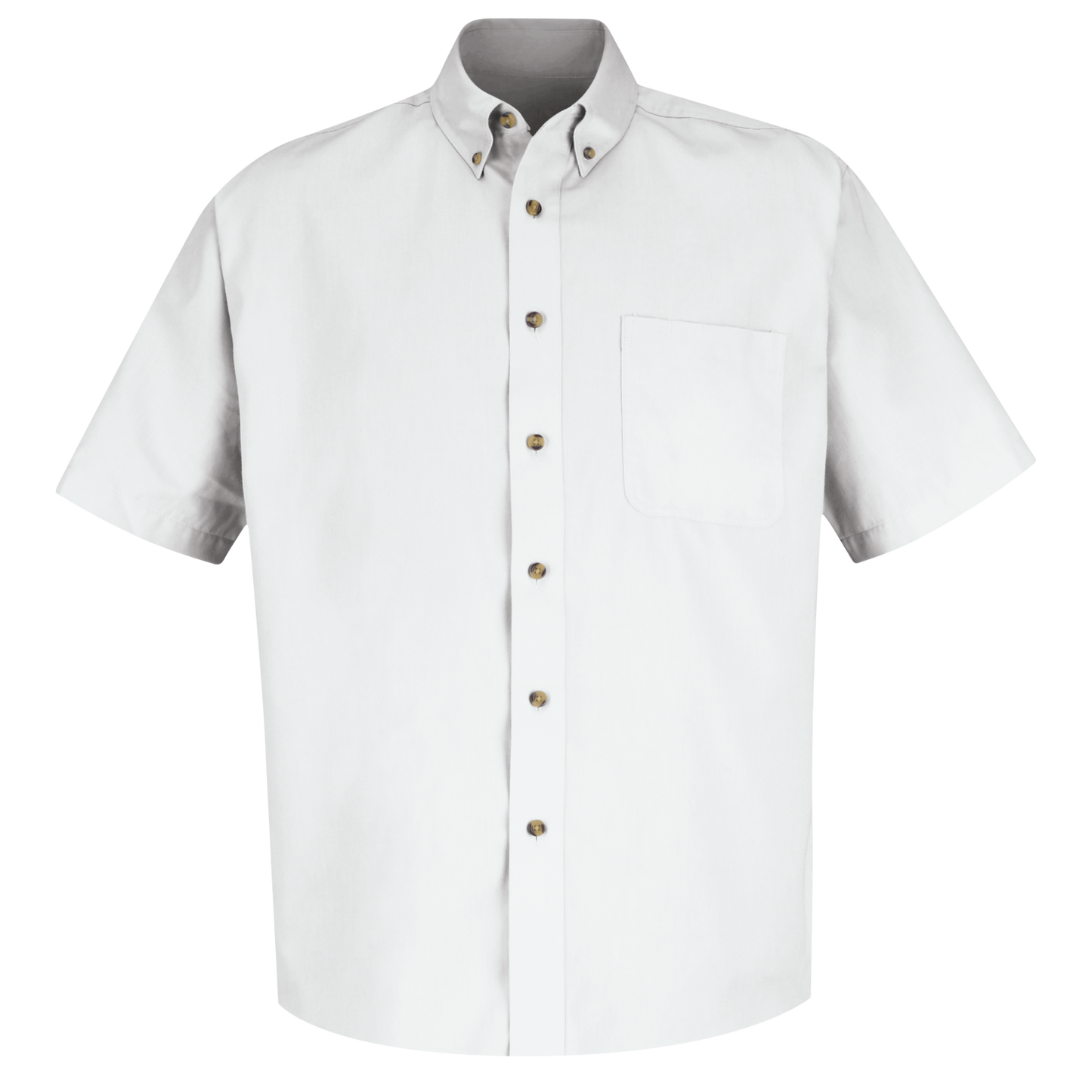 Red Kap Men's Short Sleeve Meridian Performance Twill Shirt - White