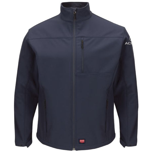 Acura® Men's Deluxe Soft Shell Jacket-Navy