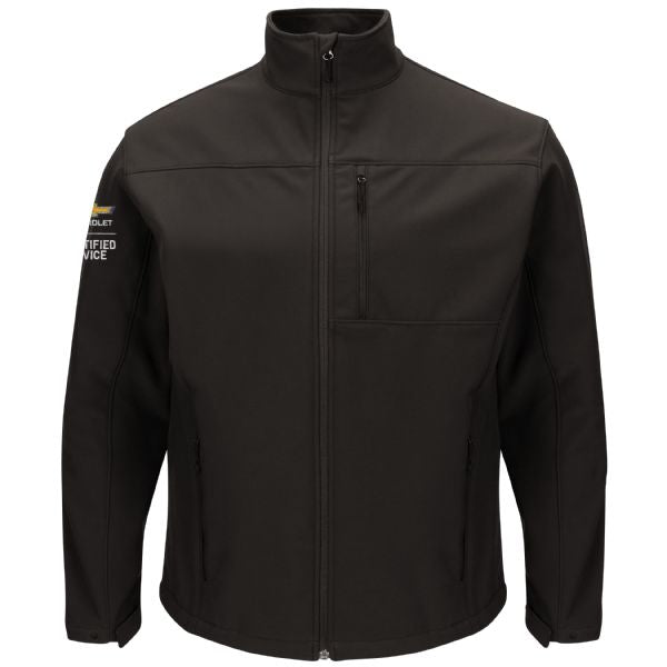 Chevrolet Men's Deluxe Soft Shell Jacket - Black