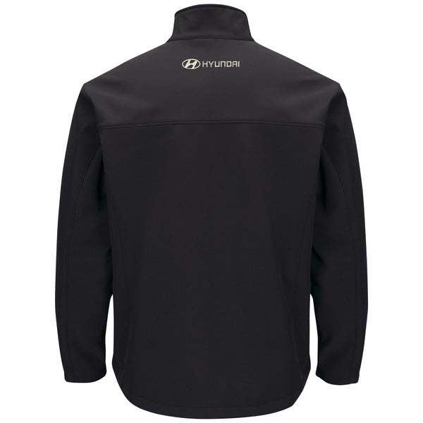 Hyundai® Men's Deluxe Soft Shell Jacket - Black