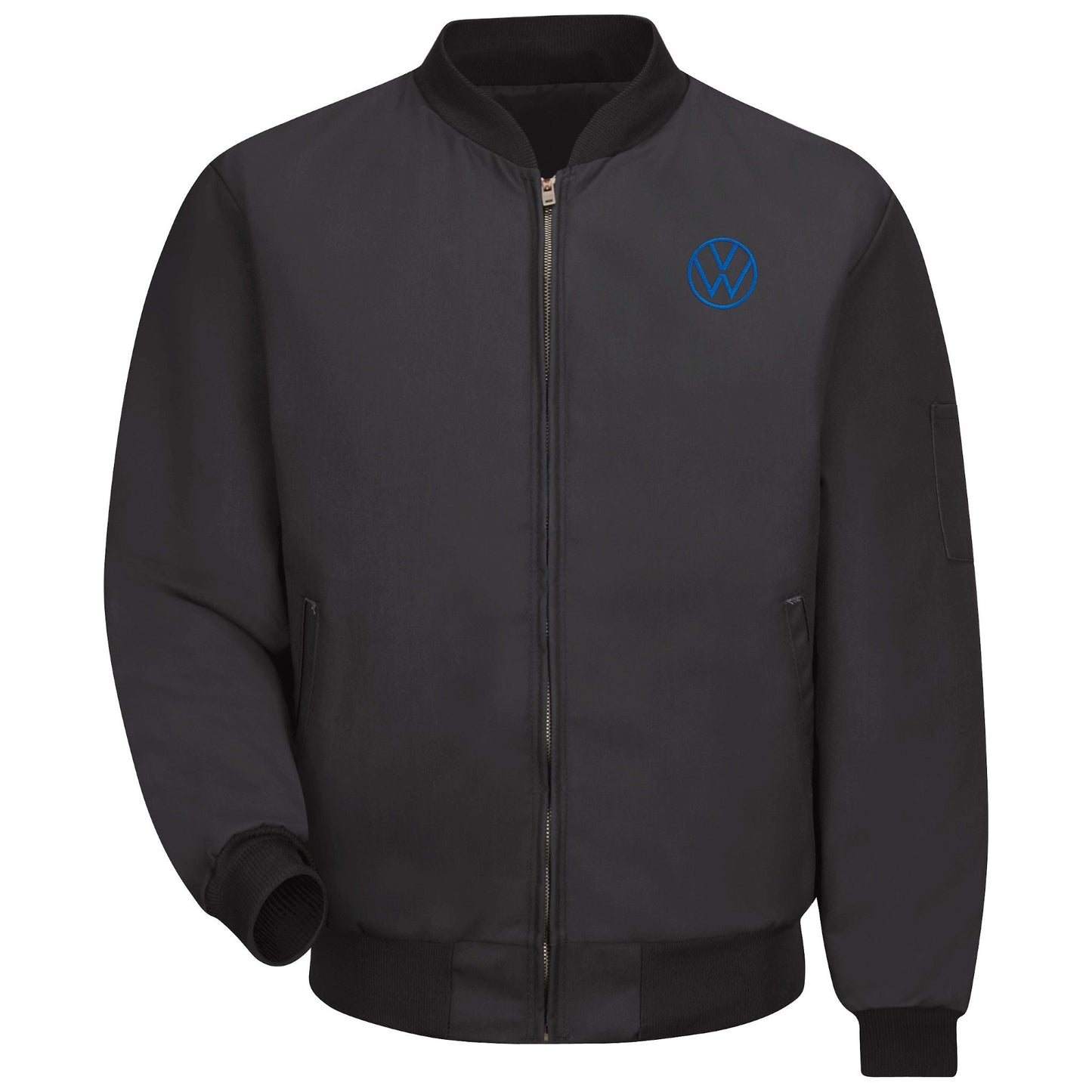 Volkswagen® Technician Team Jacket - Black - Left Chest: Royal VW