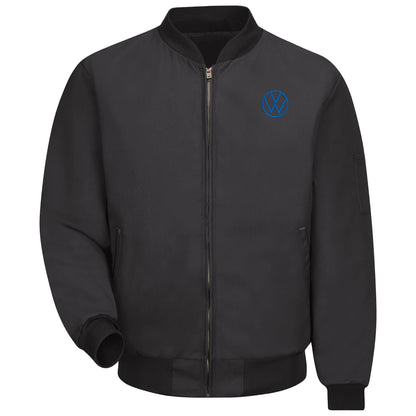 Volkswagen® Technician Team Jacket - Black - Left Chest: Royal VW