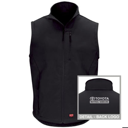 Toyota® Material Handling Soft Shell Vest W/Logo