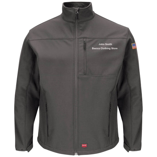 Kubota® Deluxe Soft Shell Jacket - Charcoal - KB68CH