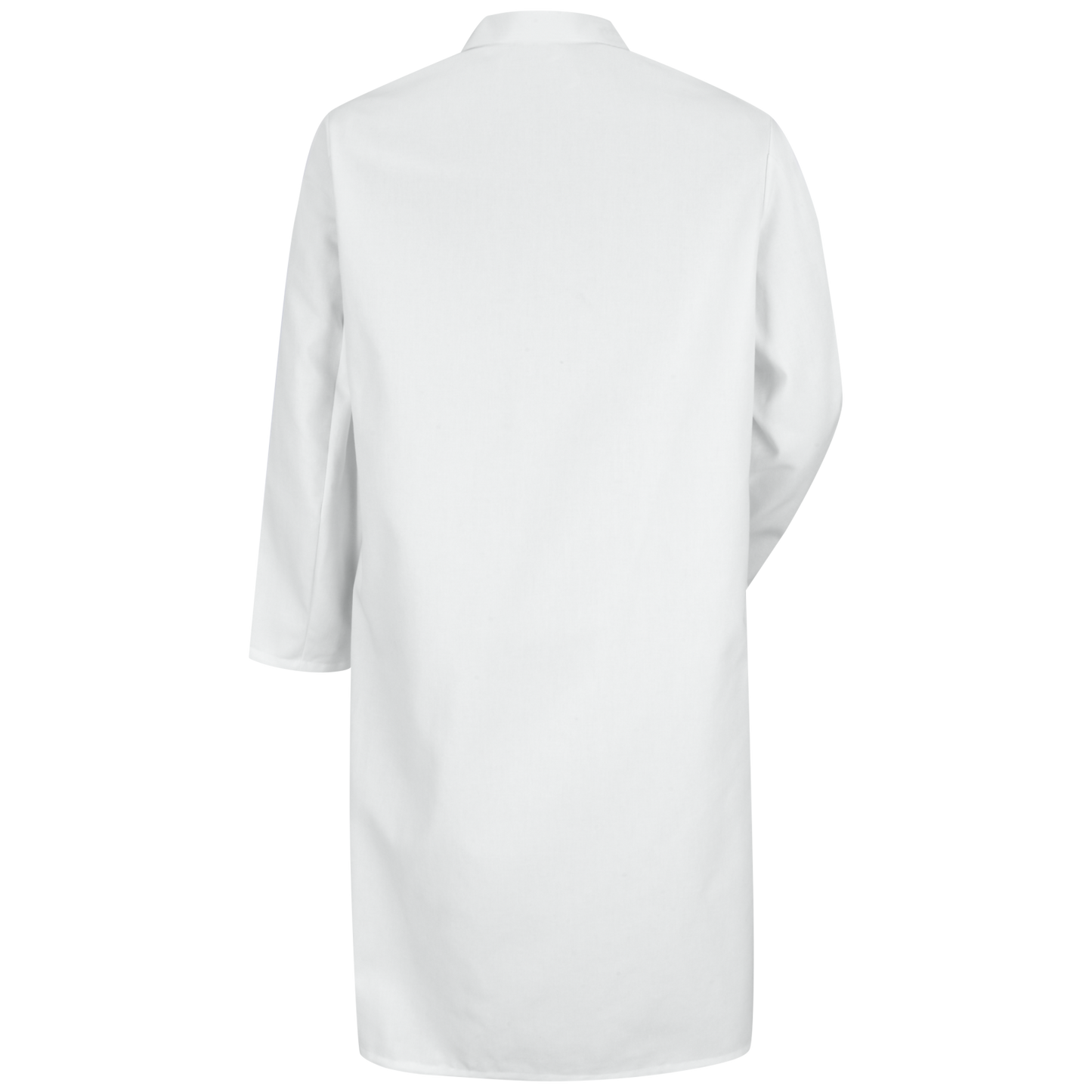 Red Kap Gripper-Front Butcher Frock with Interior Pocket