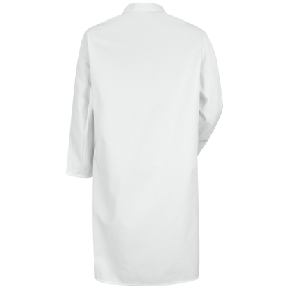 Red Kap Gripper-Front Butcher Frock with Interior Pocket