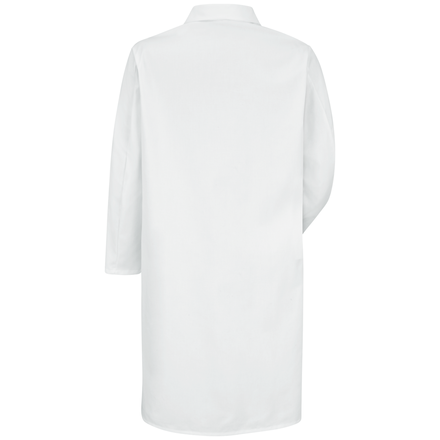 Red Kap Gripper-Front Butcher Frock with Exterior Pocket