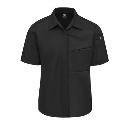 Red Kap Women's Airflow Cook Shirt with OilBlok