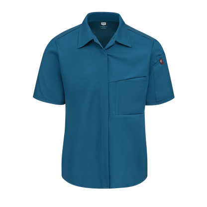 Red Kap Women's Airflow Cook Shirt with OilBlok