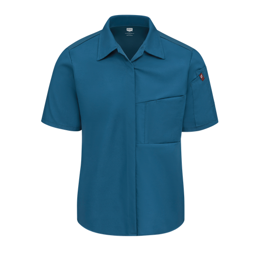 Red Kap Women's Airflow Cook Shirt with OilBlok