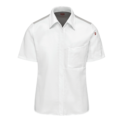 Red Kap Women's Airflow Cook Shirt with OilBlok