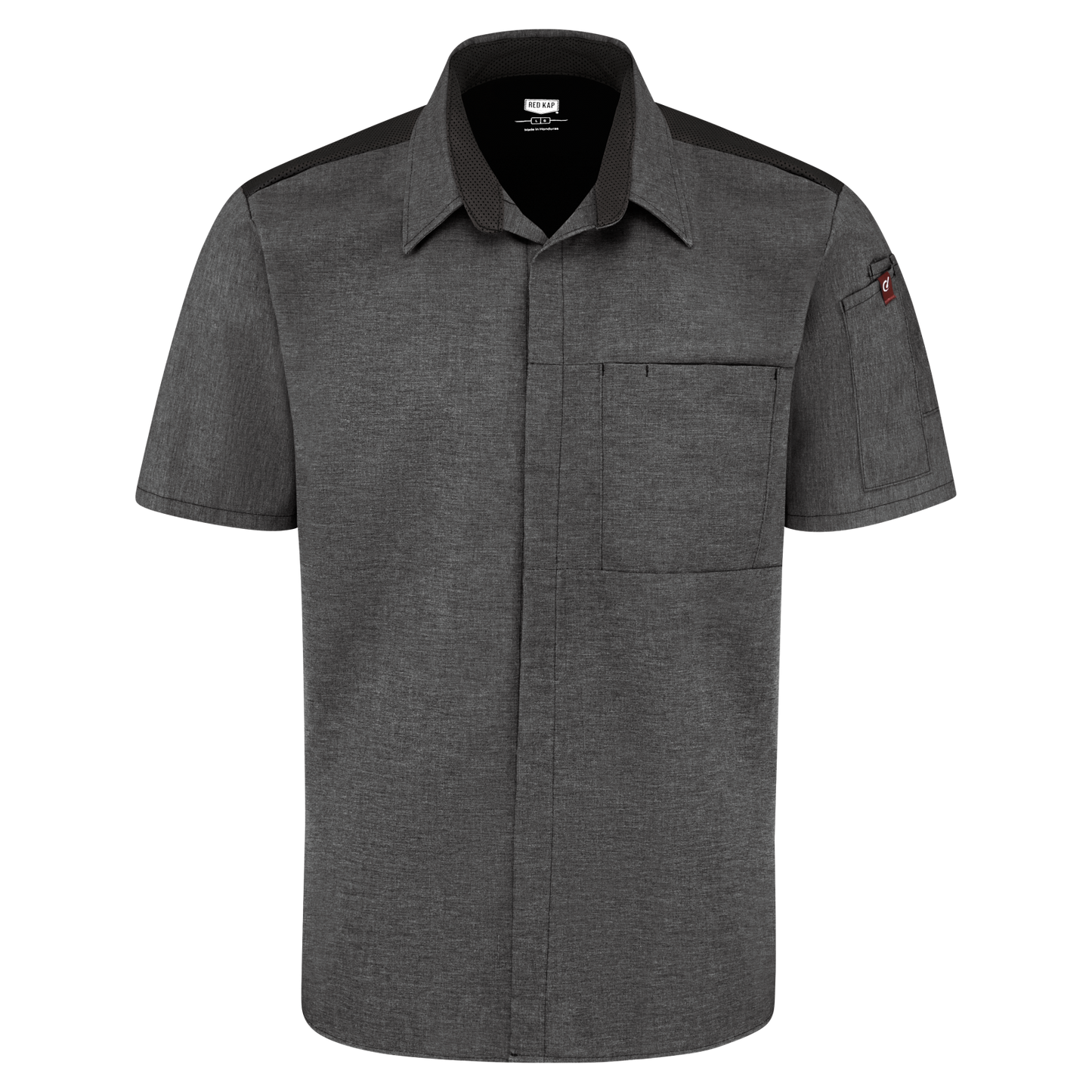 Red Kap Men's Airflow Cook Shirt with OilBlok