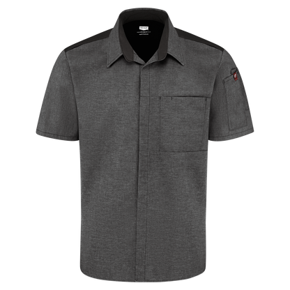 Red Kap Men's Airflow Cook Shirt with OilBlok