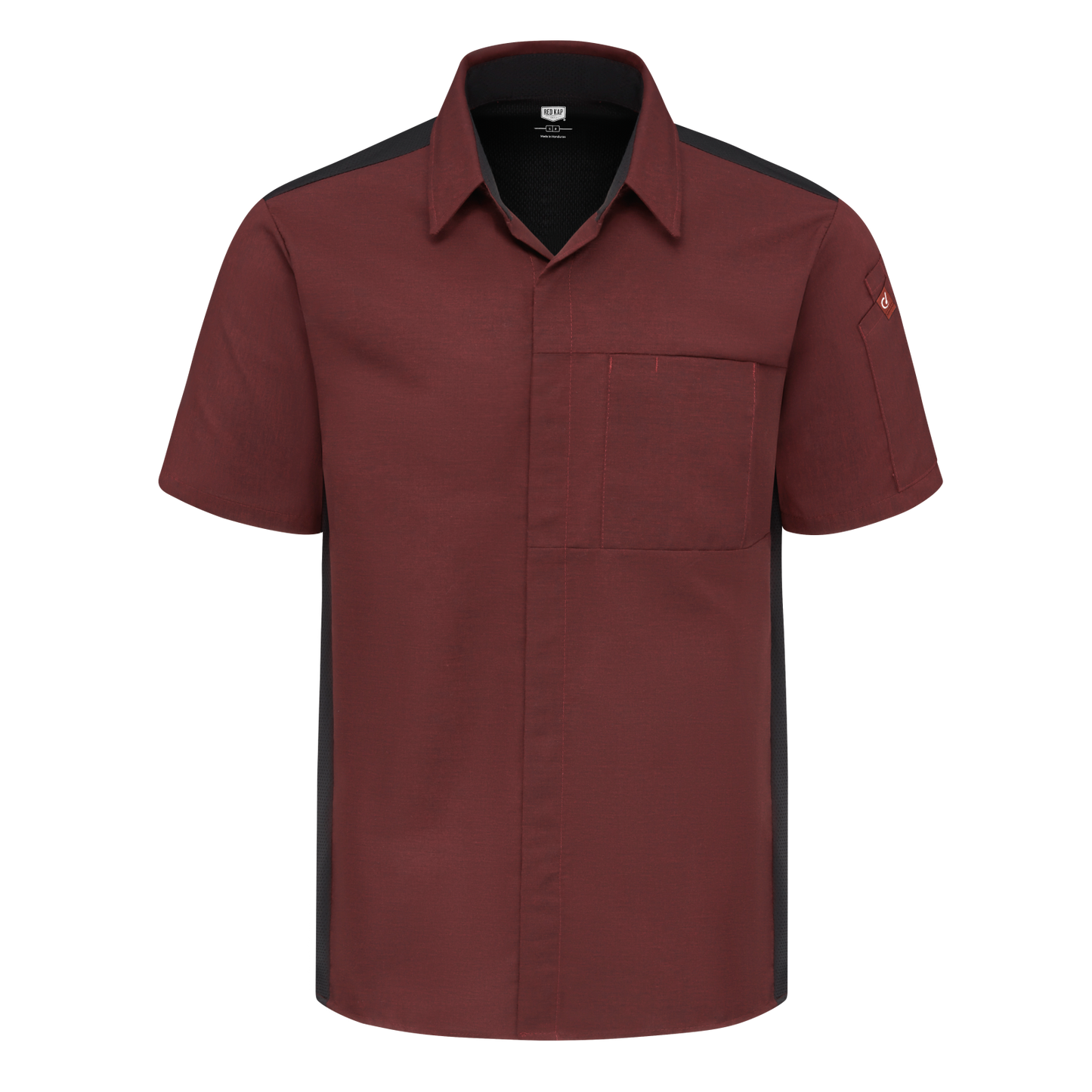 Red Kap Men's Airflow Cook Shirt with OilBlok