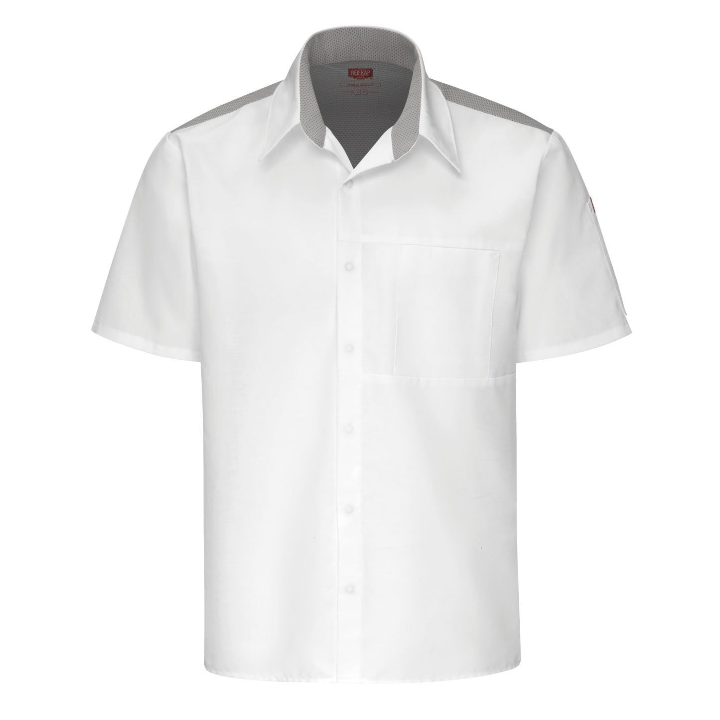 Red Kap Men's Airflow Cook Shirt with OilBlok