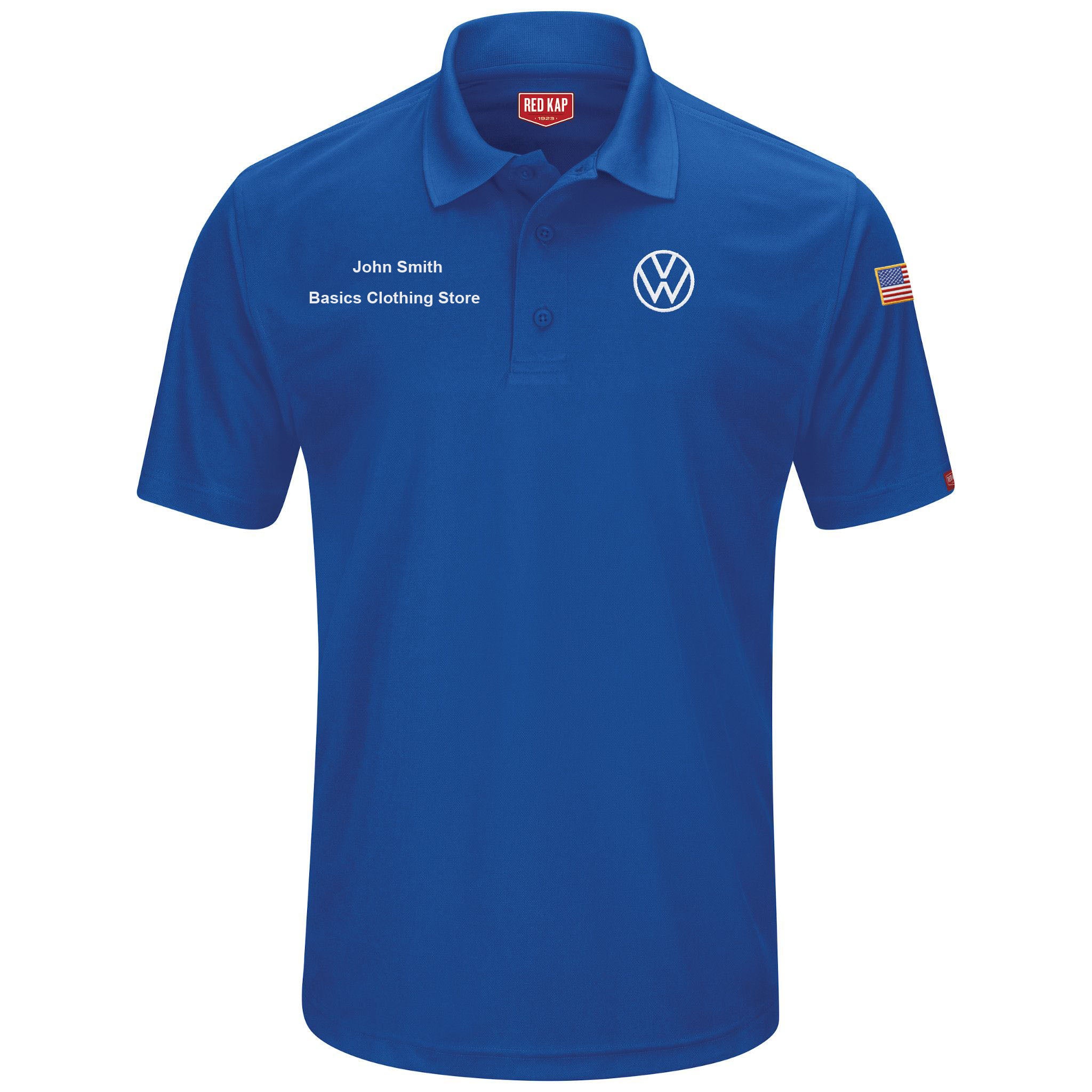 Volkswagen® Men's Short Sleeve Performance Knit® Pocketless Core