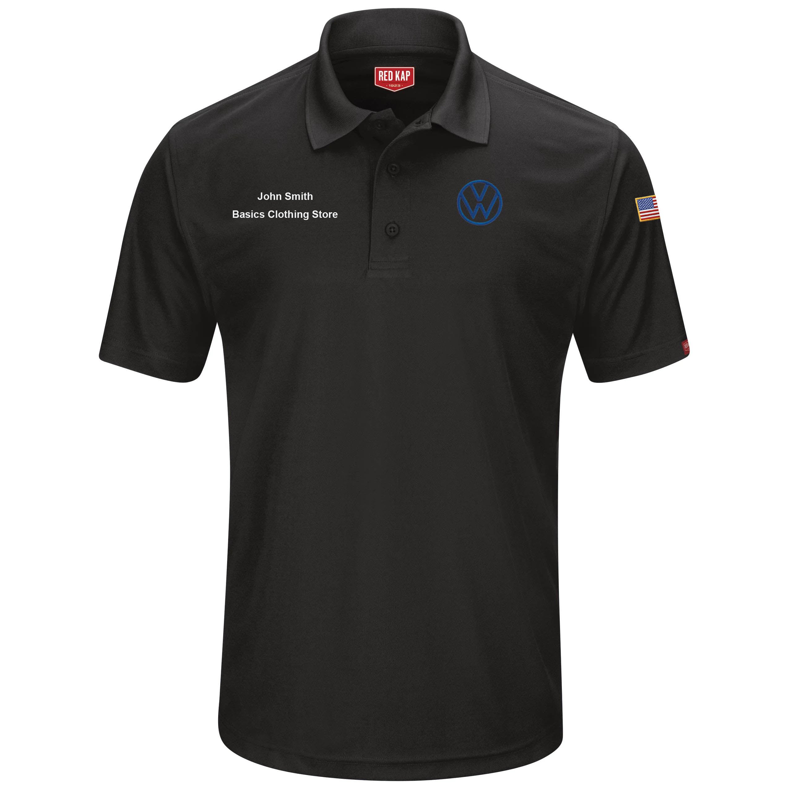 Volkswagen® Men's Short Sleeve Performance Knit® Pocketless Core