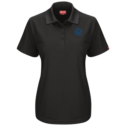 Volkswagen® Women's Short Sleeve Performance Knit® Pocketless Core Polo