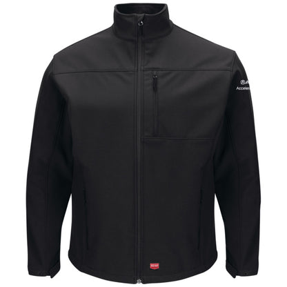 Acura® Accelerated Men's Deluxe Soft Shell Jacket - Black