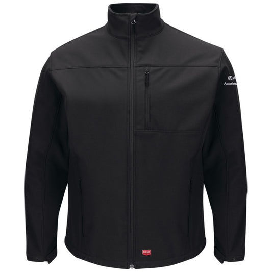 Acura® Accelerated Men's Deluxe Soft Shell Jacket - Black