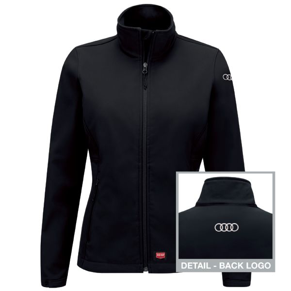 Audi® Women's Deluxe Soft Shell Jacket - Black