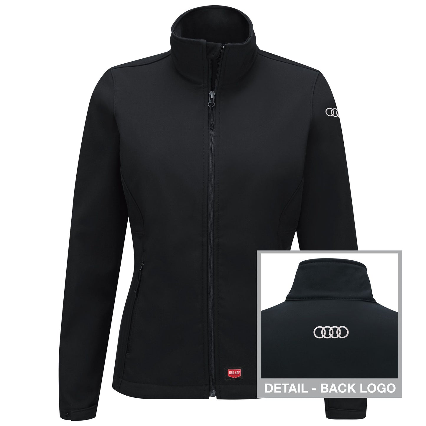 Audi® Women's Deluxe Soft Shell Jacket - Black