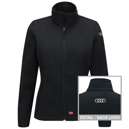 Audi® Women's Deluxe Soft Shell Jacket - Black