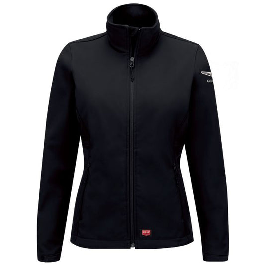 Genesis® Women's Deluxe Soft Shell Jacket - Black - 5475BK