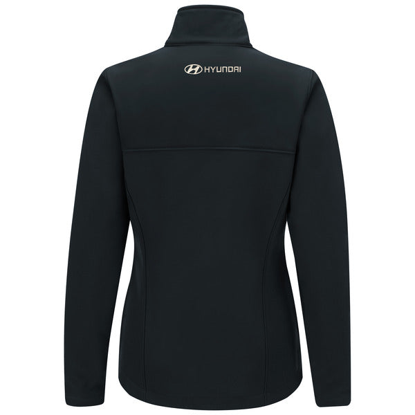Hyundai Canada Women's Deluxe Soft Shell Jacket - Black  - 5504BK