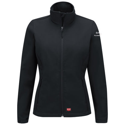 Acura Accelerated Women's Deluxe Soft Shell Jacket-Black