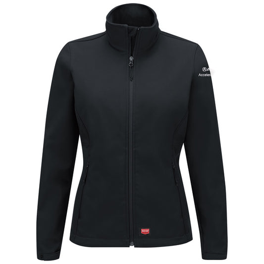 Acura Accelerated Women's Deluxe Soft Shell Jacket-Black