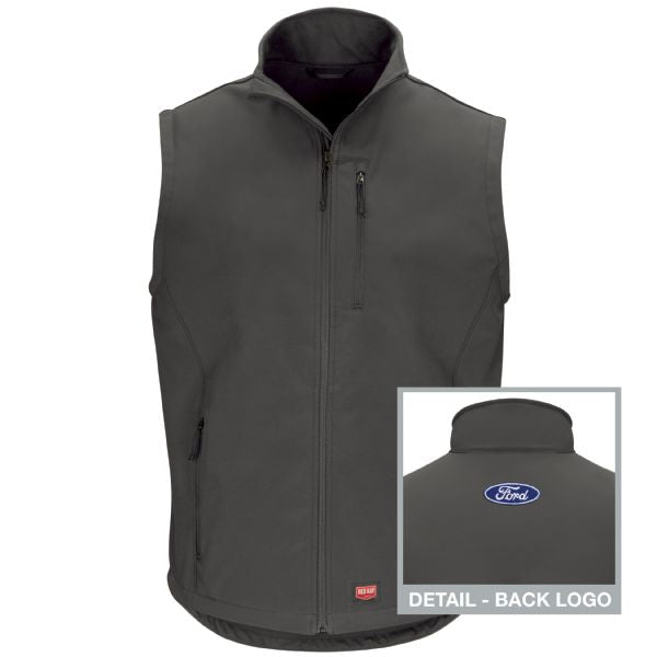 Ford® Soft Shell Vest - Black - 5508BK