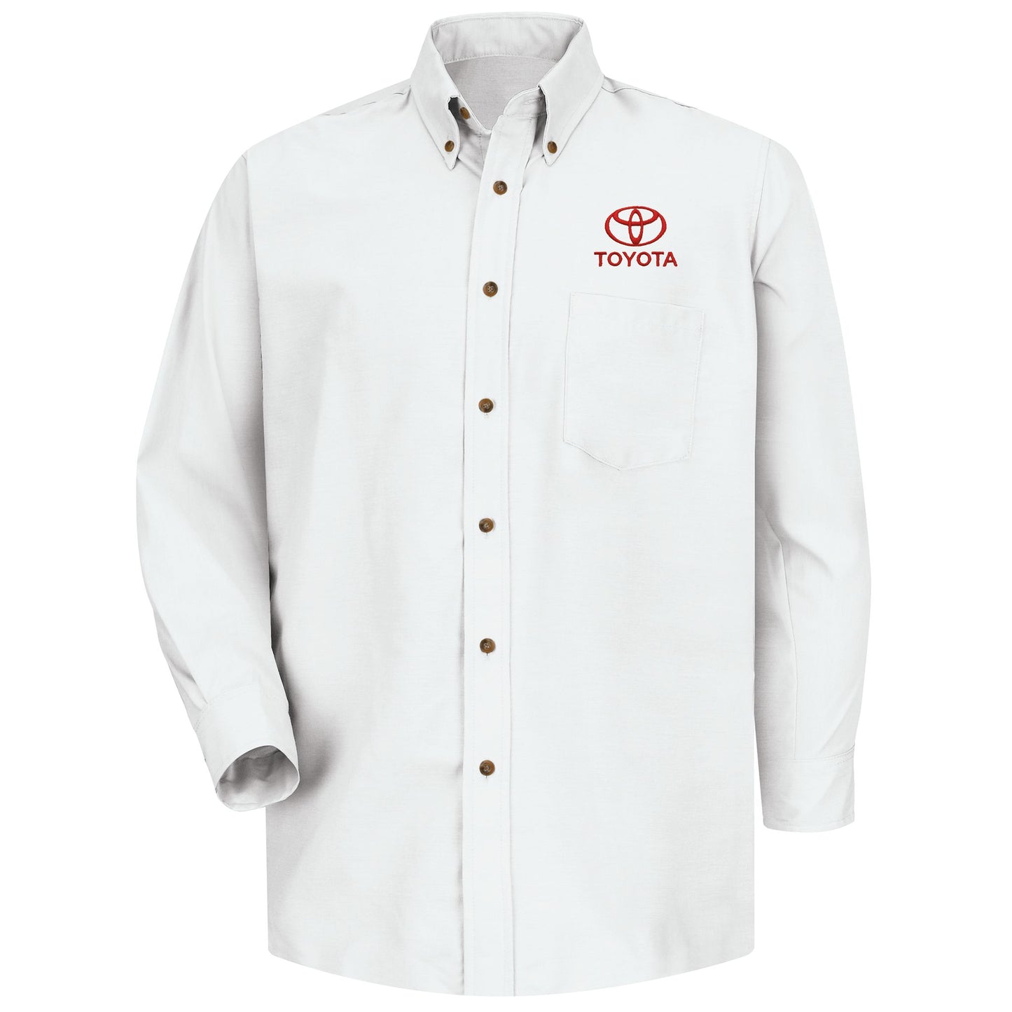 Toyota® Men's Long Sleeve Poplin Dress Shirt