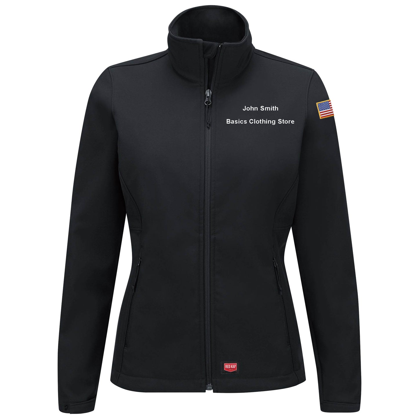 Toyota® Material Handling Women's Deluxe Soft Shell Jacket -Black