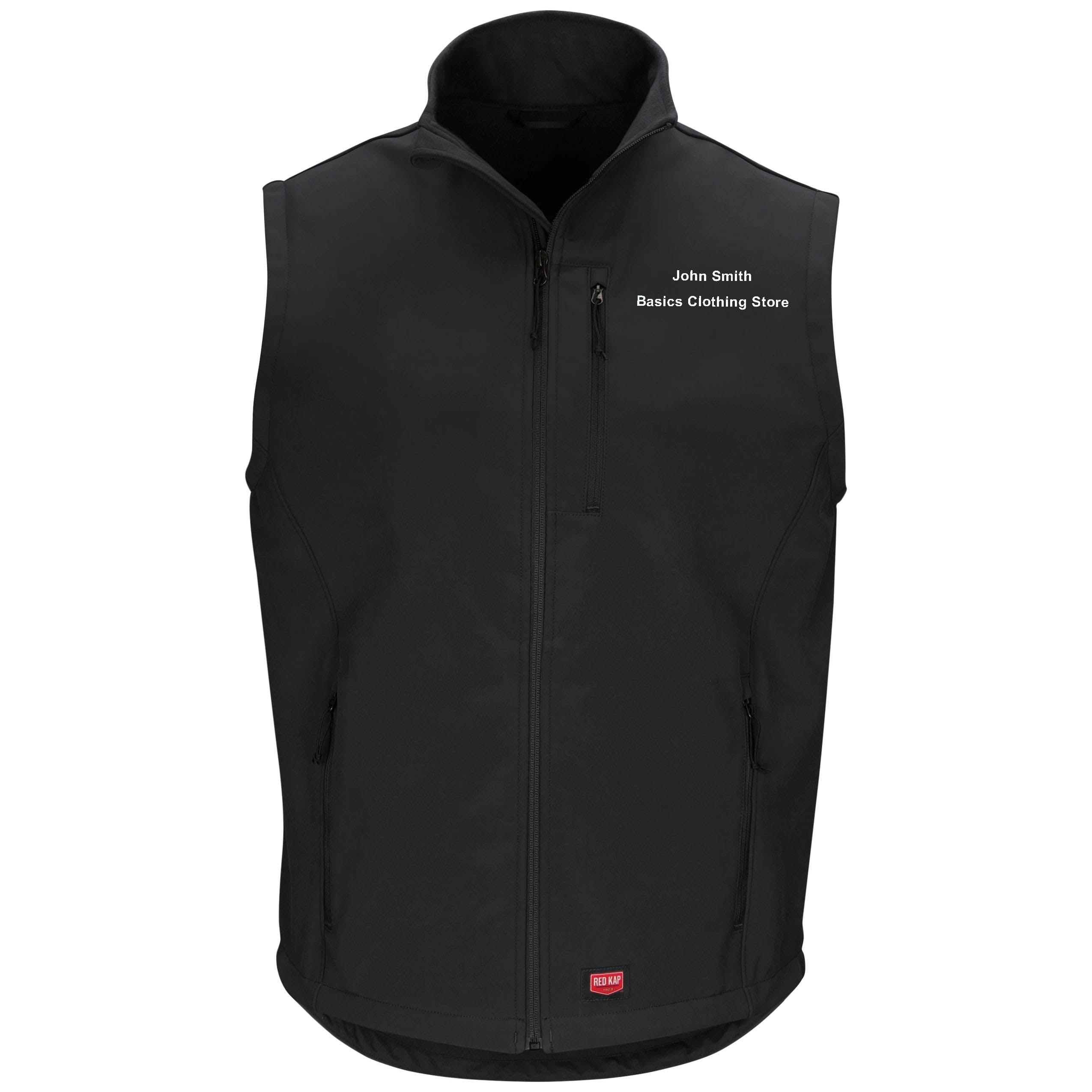 Toyota® Soft Shell Vest - Black- 5565BK – Basics Clothing Store