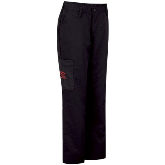 Toyota® Women's Technician Utility Pocket Pants - Black