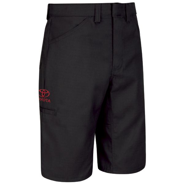 Toyota® Men's Lightweight Crew Short-Black