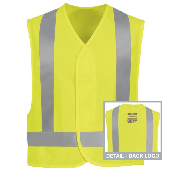 Chevrolet Hi-Visibility Safety Vest - Fluorescent Yellow/Green