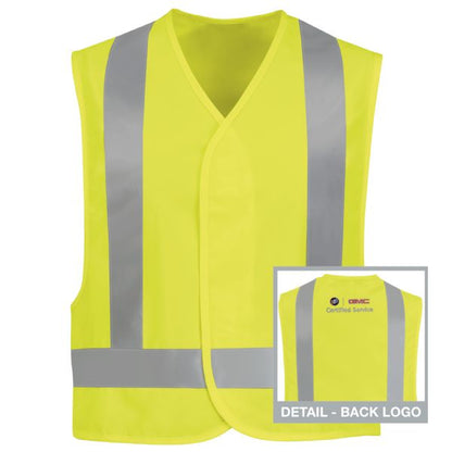 Buick GMC Hi-Visibility Safety Vest - FLUORESCENT YELLOW/GREEN