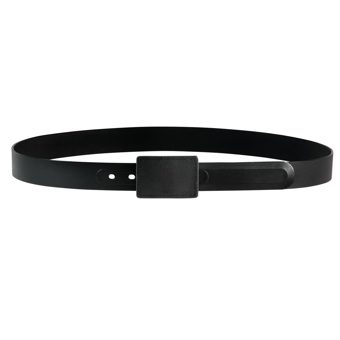 Red Kap  Plain Black Belt with Scratchless Buckle - Black