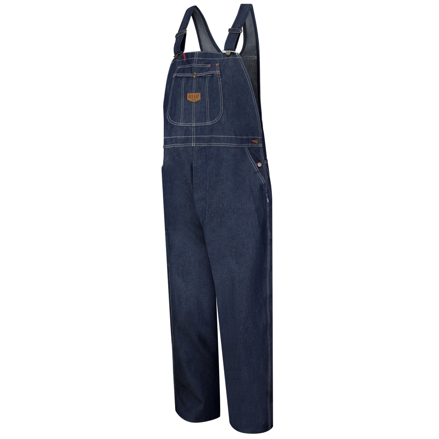 Red Kap Men's Denim Bib Overall -Denim