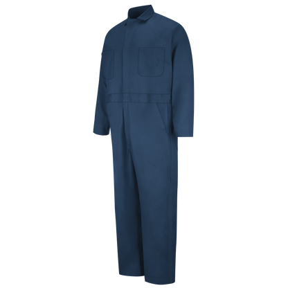 Red Kap Button-Front Cotton Coverall