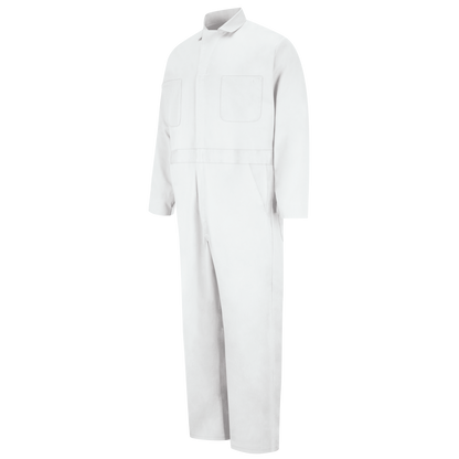 Red Kap Button-Front Cotton Coverall