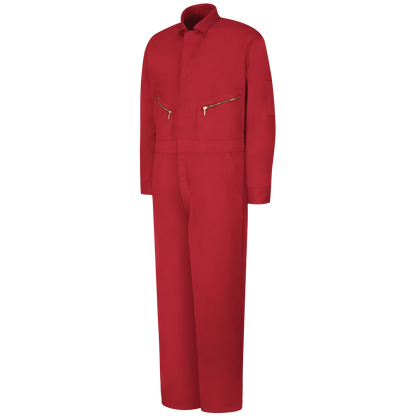 Red Kap Zip-Front Cotton Coverall